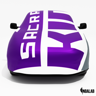 Officially Licensed Sacramento Cover Stretch Logo – Indoor & Outdoor | NBA Protection | HeroCovers
