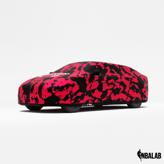 Officially Licensed Chicago Bulls Comouflage Car Covers – Indoor & Outdoor | NBA Protection | HeroCovers