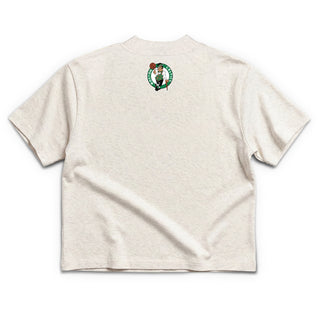 Boston Celtics Cropped French Bulldog T-Shirt