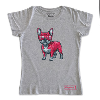 Chicago Bulls French Bulldog T-Shirt