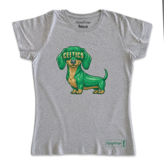 Boston Celtics Dachshund T-Shirt