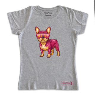 Miami Heat French Bulldog T-Shirt