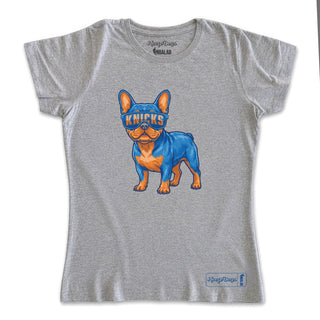 New York Knicks French Bulldog T-Shirt