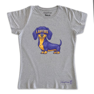 Los Angeles Lakers Dachshund T-Shirt
