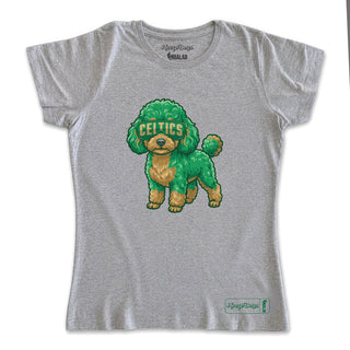 Boston Celtics Teacup Poodle T-Shirt