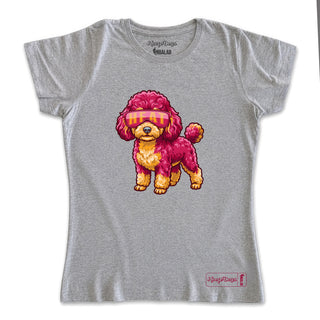 Miami Heat Teacup Poodle T-Shirt
