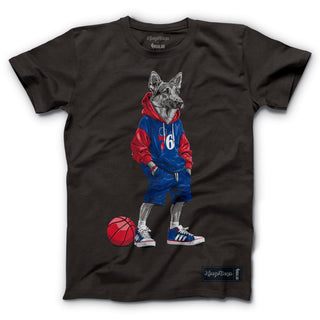 Philadelphia 76ers x German Shepherd Hoop Dogs