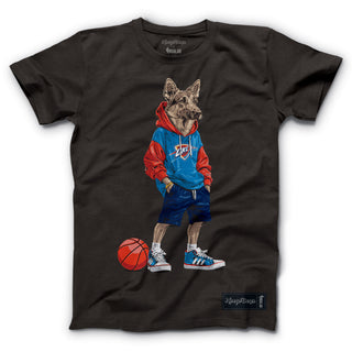 Oklahoma City Thunder x German Shepherd Hoop Dogs