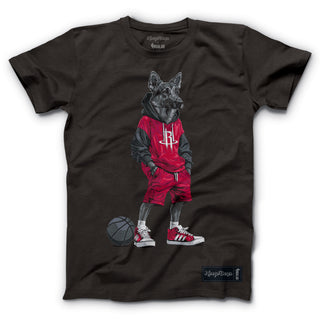 Houston Rockets x German Shepherd Hoop Dogs