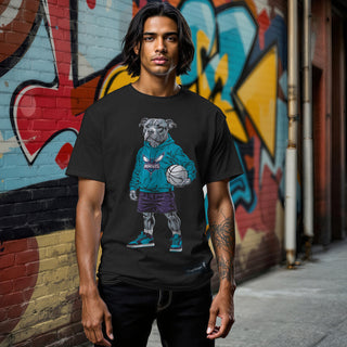 Charlotte Hornets x Pit Bull Hoop Dogs