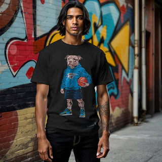 Oklahoma City Thunder x Pit Bull Hoop Dogs