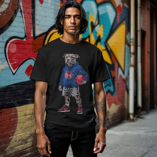 Detroit Pistons x Pit Bull Hoop Dogs