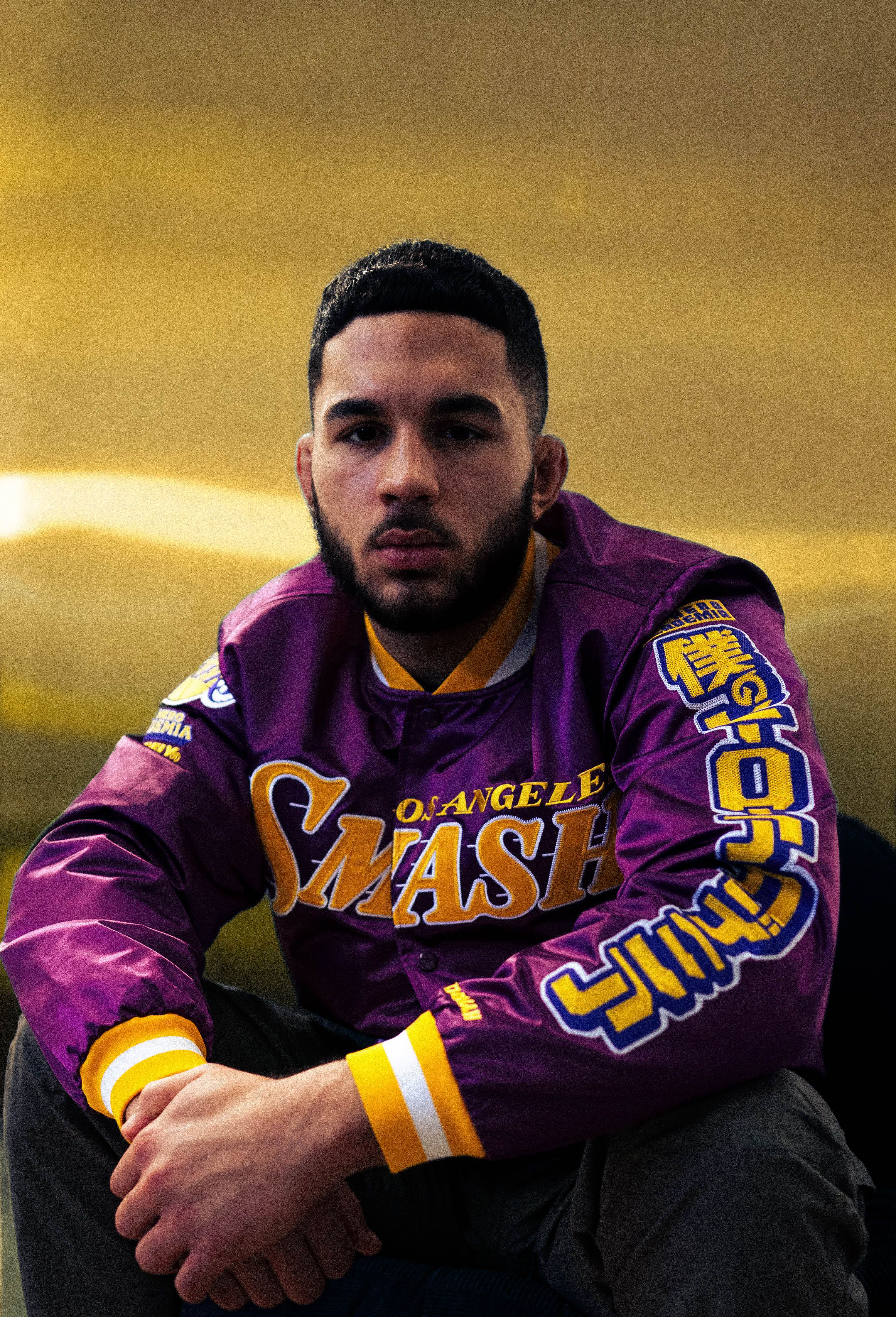 NBALAB X HYPERFLY LOS ANGELES LAKERS ALL MIGHT JACKET NBALAB X HYPERFLY LOS ANGELES LAKERS ALL MIGHT JACKET