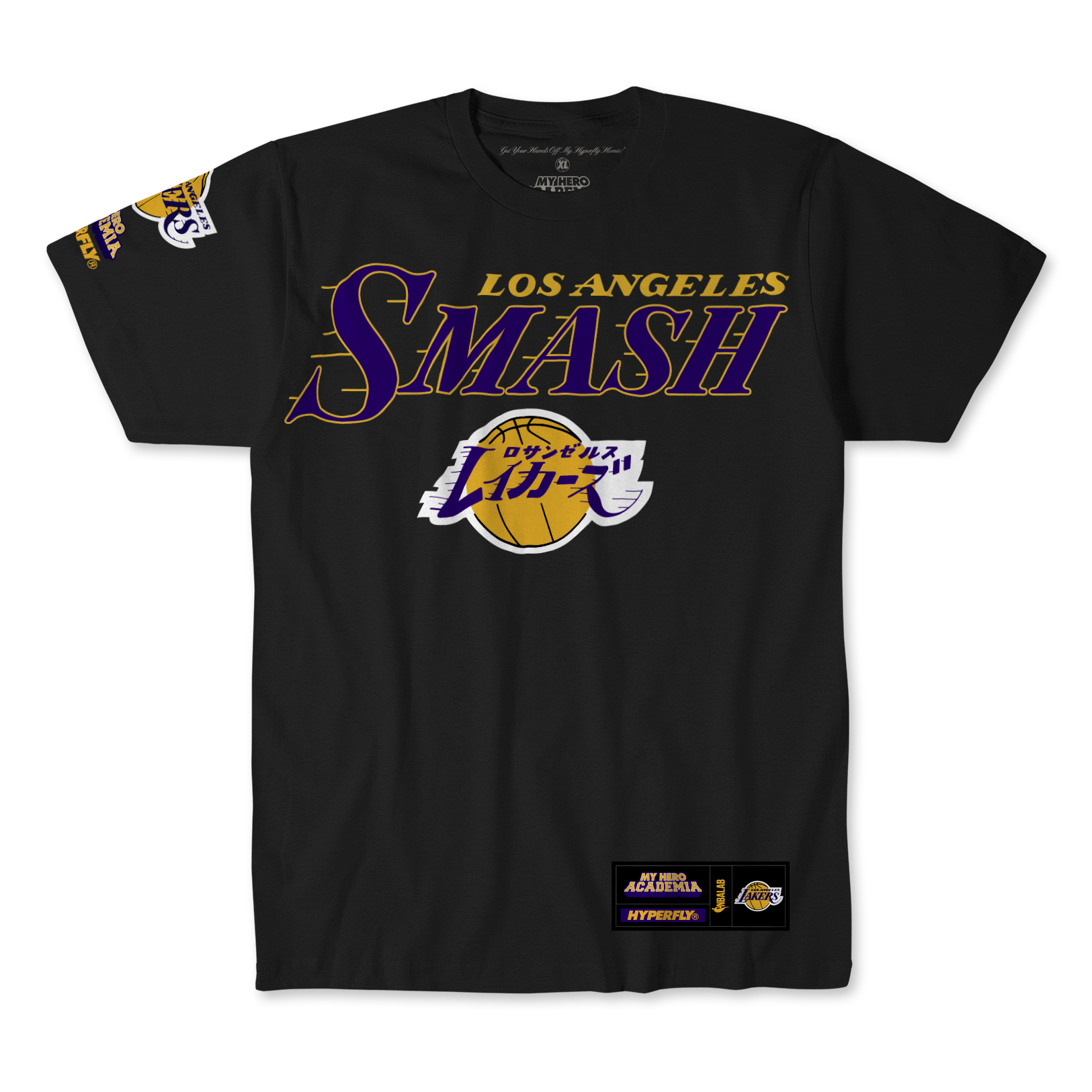NBALAB X HYPERFLY LOS ANGELES LAKERS ALL MIGHT T-SHIRT