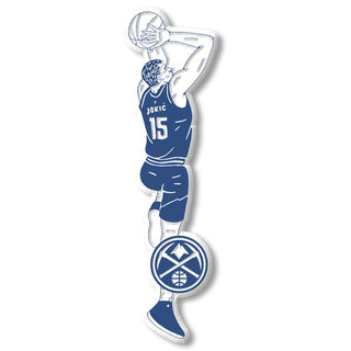 Nikola Jokić 3D Denver Nuggets Magnet