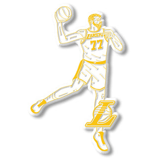 Luka Dončić 3D Los Angeles Lakers Magnet
