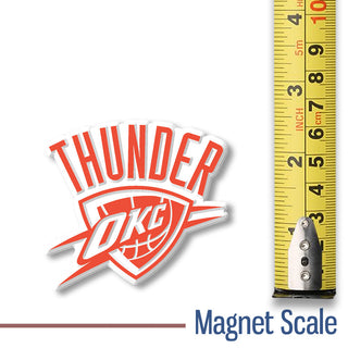 Oklahoma City Thunder 3D Magnet