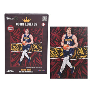 Nikola Jokić Court Legends 300-Piece Puzzle