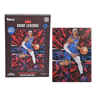 Shai Gilgeous-Alexander Court Legends 300-Piece Puzzle