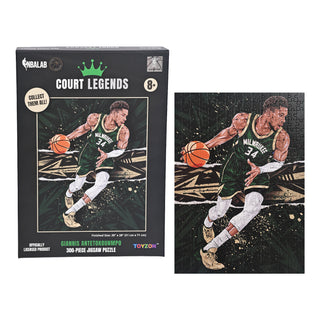 Giannis Antetokounmpo Court Legends 300-Piece Puzzle