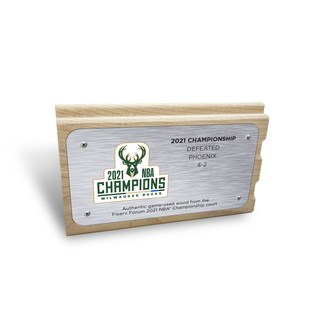 Milwaukee Bucks 2021 Championship Mini-Mini Court