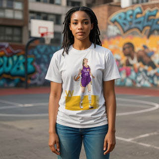 Los Angeles Sparks Cameron Brink White Shirt