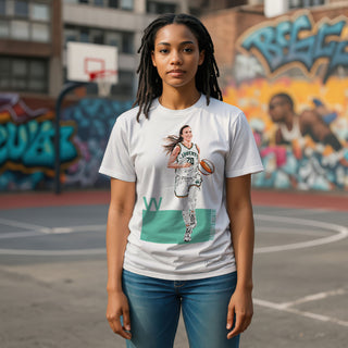 New York Liberty Sabrina Ionescu White Shirt