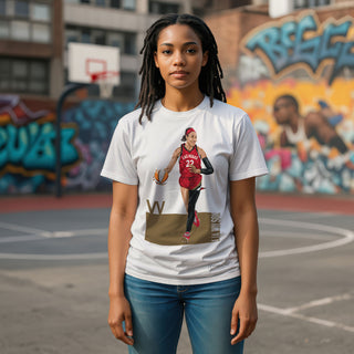 Las Vegas Aces A'ja Wilson White Shirt