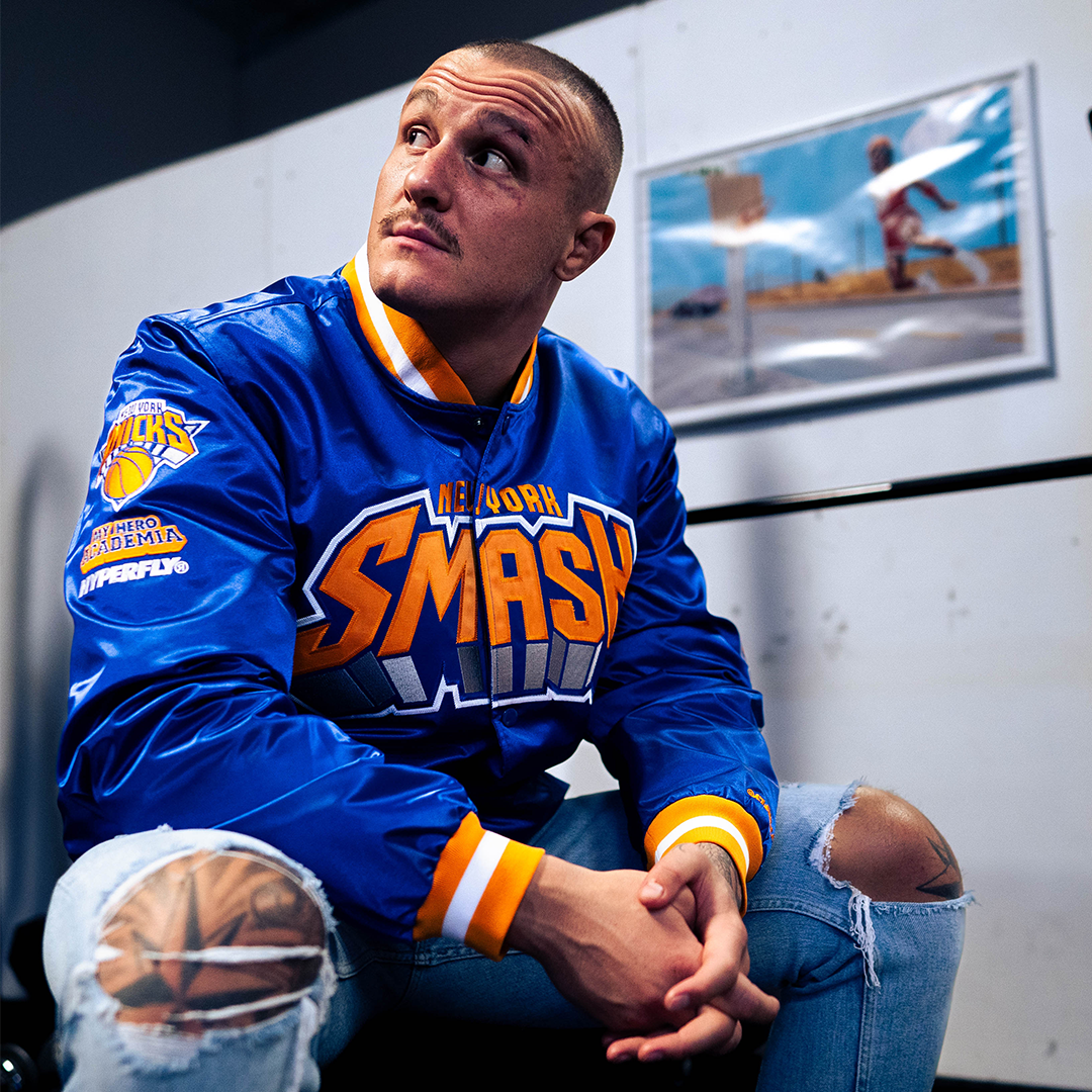 NBALAB X HYPERFLY NEW YORK KNICKS ALL MIGHT JACKET NBALAB X HYPERFLY NEW YORK KNICKS ALL MIGHT JACKET
