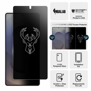 Milwaukee Bucks Samsung Privacy Screen Protector