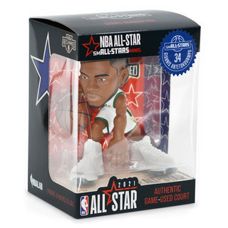 6" Giannis Antetokounmpo smALL-STAR with game-used court