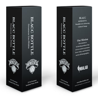 Blacc Bottle - New York Knicks 25 OZ BOTTLE