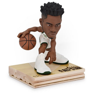 6" Giannis Antetokounmpo smALL-STAR with game-used court