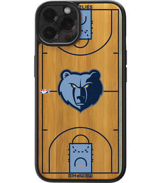 Memphis Grizzlies - NBA Authentic Wood Case-0