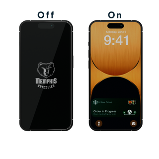Memphis Grizzlies Etched Screen Protector-2
