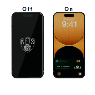 Brooklyn Nets Etched Screen Protector-2