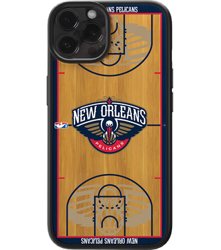 New Orleans Pelicans - NBA Authentic Wood Case-0