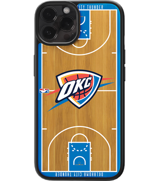 Oklahoma City Thunder - NBA Authentic Wood Case-0