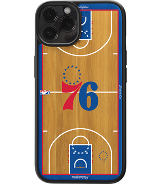 Philadelphia 76ers - NBA Authentic Wood Case-0