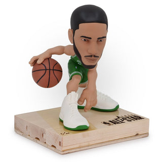 Jayson Tatum smALL-STAR with game-used court