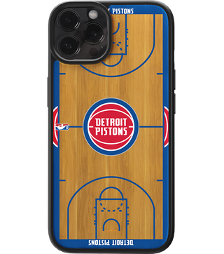 Detroit Pistons - NBA Authentic Wood Case-0