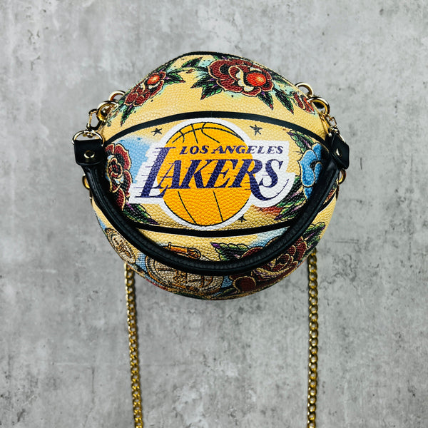 NBA LAKERS ドラムバッグ ボストンバッグ LA レイカーズ ボストン バッグ NBA LOS ANGELES LAKERS ロゴ