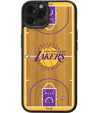 Los Angeles Lakers - NBA Authentic Wood Case-0